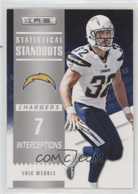 2012 Panini Rookies & Stars - Statistical Standouts #17 - Eric Weddle