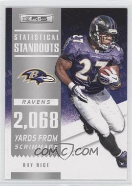 2012 Panini Rookies & Stars - Statistical Standouts #7 - Ray Rice