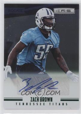 2012 Panini Rookies & Stars Longevity - [Base] - Emerald Rookie Signatures #152 - Zach Brown /99