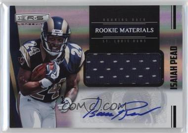 2012 Panini Rookies & Stars Longevity - [Base] #234 - Rookie Materials Signatures - Isaiah Pead /25