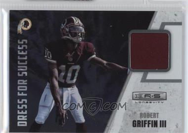 2012 Panini Rookies & Stars Longevity - Dress for Success Materials #18 - Robert Griffin III