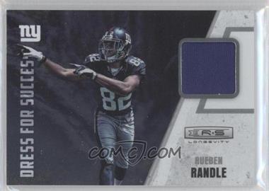 2012 Panini Rookies & Stars Longevity - Dress for Success Materials #20 - Rueben Randle