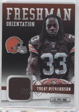 2012 Panini Rookies & Stars Longevity - Freshman Orientation Materials #32 - Trent Richardson