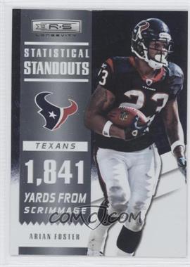 2012 Panini Rookies & Stars Longevity - Statistical Standouts #9 - Arian Foster