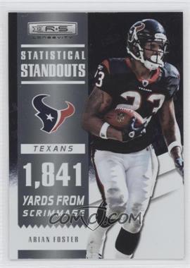 2012 Panini Rookies & Stars Longevity - Statistical Standouts #9 - Arian Foster