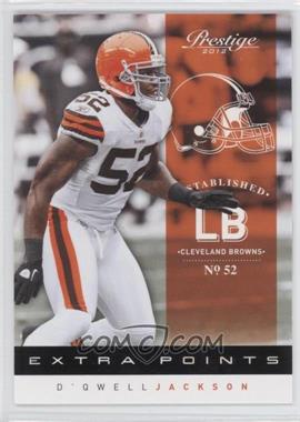 2012 Playoff Prestige - [Base] - Extra Points Black #45 - D'Qwell Jackson /10