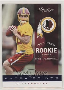 2012 Playoff Prestige - [Base] - Extra Points Blue #235 - Rookie - Kirk Cousins /999 [EX to NM]