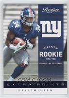 Rookie - David Wilson #/999