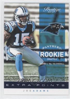 2012 Playoff Prestige - [Base] - Extra Points Blue #282 - Rookie - Joe Adams /999