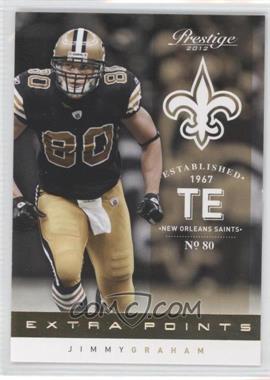 2012 Playoff Prestige - [Base] - Extra Points Gold #116 - Jimmy Graham