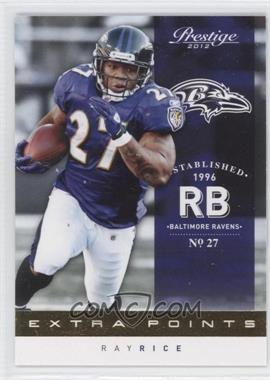 2012 Playoff Prestige - [Base] - Extra Points Gold #14 - Ray Rice