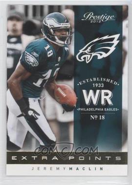 2012 Playoff Prestige - [Base] - Extra Points Gold #146 - Jeremy Maclin