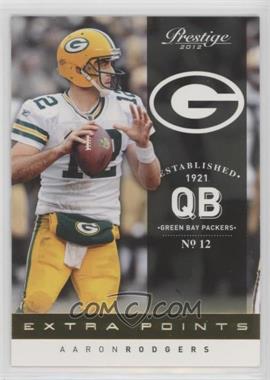 2012 Playoff Prestige - [Base] - Extra Points Gold #69 - Aaron Rodgers