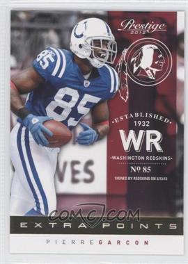 2012 Playoff Prestige - [Base] - Extra Points Gold #85 - Pierre Garcon