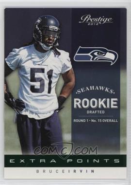 2012 Playoff Prestige - [Base] - Extra Points Green #253 - Rookie - Bruce Irvin /25