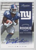 Rookie - David Wilson #/499