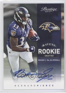 2012 Playoff Prestige - [Base] - Signatures #248 - Rookie - Bernard Pierce /286