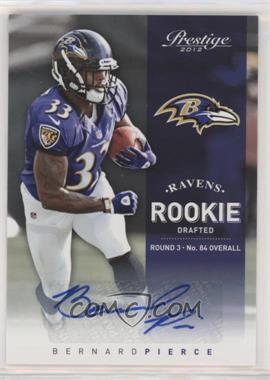 2012 Playoff Prestige - [Base] - Signatures #248 - Rookie - Bernard Pierce /286