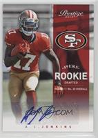 Rookie - A.J. Jenkins #/499