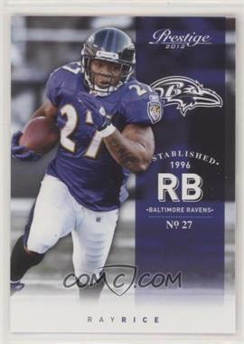 2012 Playoff Prestige - [Base] #14 - Ray Rice