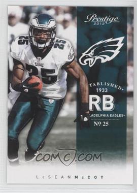 2012 Playoff Prestige - [Base] #144 - LeSean McCoy