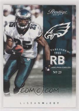 2012 Playoff Prestige - [Base] #144 - LeSean McCoy