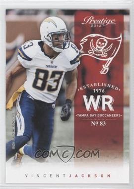 2012 Playoff Prestige - [Base] #161 - Vincent Jackson