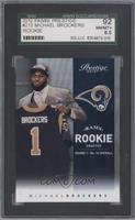 Rookie Variation - Michael Brockers (Draft Day) [SGC 92 NM/MT+ 8…