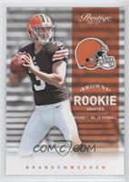 Rookie - Brandon Weeden