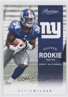 Rookie - David Wilson