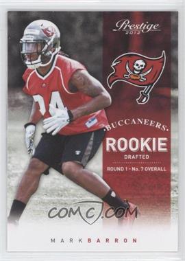 2012 Playoff Prestige - [Base] #262.1 - Rookie - Mark Barron