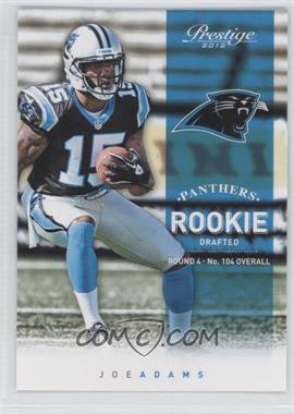 2012 Playoff Prestige - [Base] #282 - Rookie - Joe Adams