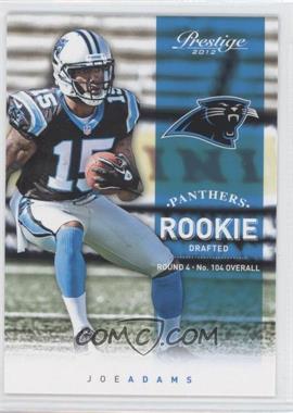 2012 Playoff Prestige - [Base] #282 - Rookie - Joe Adams