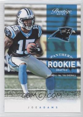 2012 Playoff Prestige - [Base] #282 - Rookie - Joe Adams