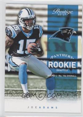 2012 Playoff Prestige - [Base] #282 - Rookie - Joe Adams