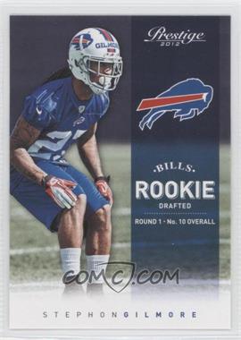 2012 Playoff Prestige - [Base] #296 - Rookie - Stephon Gilmore