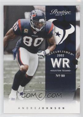 2012 Playoff Prestige - [Base] #75 - Andre Johnson