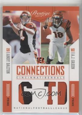 2012 Playoff Prestige - Connections - Materials Prime #10 - Andy Dalton, A.J. Green /49
