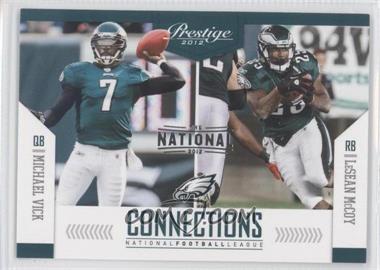 2012 Playoff Prestige - Connections - The National 2012 #17 - Michael Vick, LeSean McCoy /5