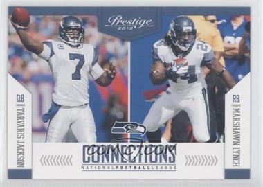 2012 Playoff Prestige - Connections #21 - Tarvaris Jackson, Marshawn Lynch