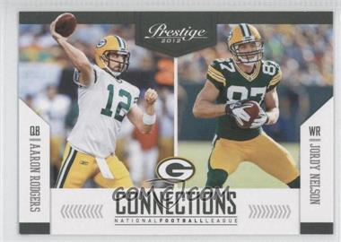 2012 Playoff Prestige - Connections #3 - Aaron Rodgers, Jordy Nelson