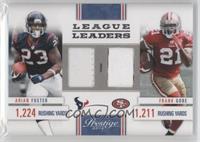 Arian Foster, Frank Gore #/49