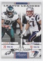 LeSean McCoy, Rob Gronkowski