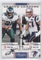 LeSean McCoy, Rob Gronkowski