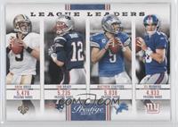 Drew Brees, Tom Brady, Matthew Stafford, Eli Manning