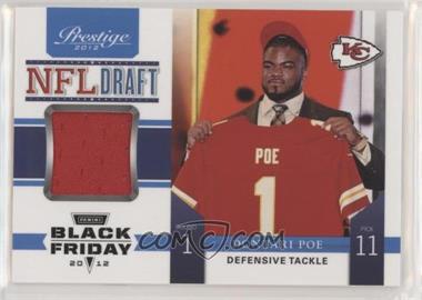 2012 Playoff Prestige - NFL Draft Materials - Black Friday Prime #10 - Dontari Poe