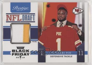 2012 Playoff Prestige - NFL Draft Materials - Black Friday Prime #10 - Dontari Poe