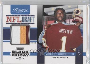 2012 Playoff Prestige - NFL Draft Materials - Black Friday Prime #2 - Robert Griffin III