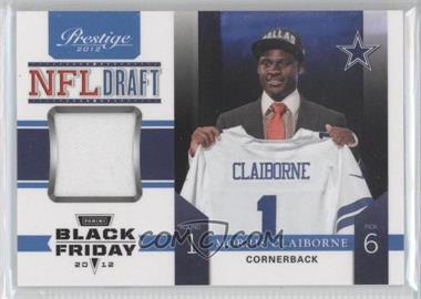 2012 Playoff Prestige - NFL Draft Materials - Black Friday #6 - Morris Claiborne