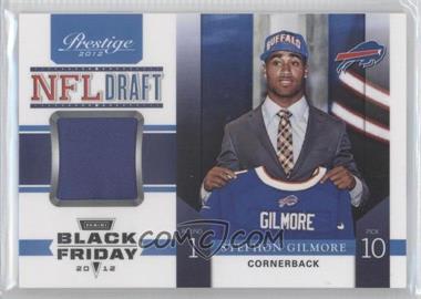 2012 Playoff Prestige - NFL Draft Materials - Black Friday #9 - Stephon Gilmore